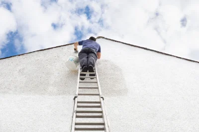 Peinture extérieure à Izeaux — façades et ravalement